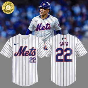 New York Mets Juan Soto White Baseball jersey
