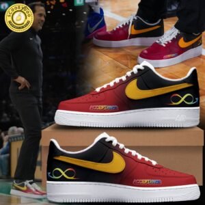 Nike Air Force 1 ‘Miami Heat’ Shoes Tothemaxfoundation x NBA – Limited Edition