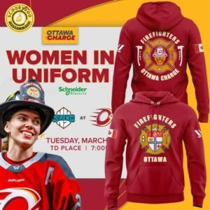 Ottawa Charge x Firefighters Special Edition 2025 Hoodie