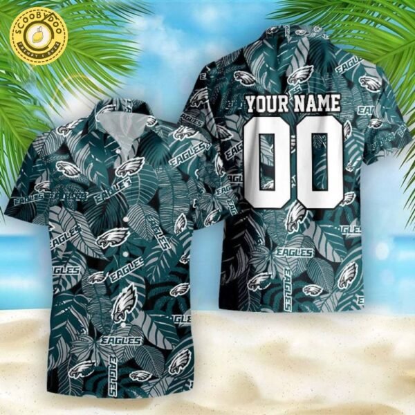 Philadelphia Eagles Hawaiian Style Shirt