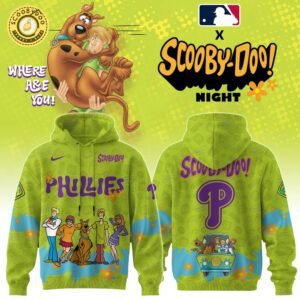 Philadelphia Phillies MLB x Scooby Doo Hoodie Editions Limited