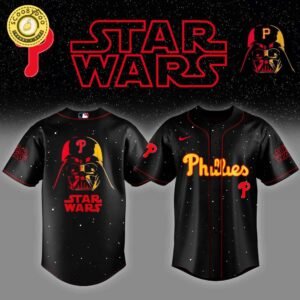 Philadelphia Phillies x Star Wars Night Baseball Jersey Editions Limited