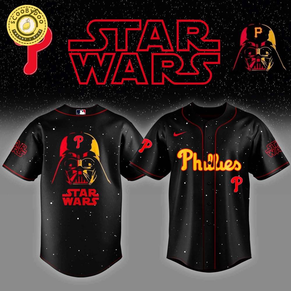 Philadelphia Phillies x Star Wars Night Baseball Jersey Editions Limited Philadelphia Phillies x Star Wars Night Baseball Jersey Editions Limited
