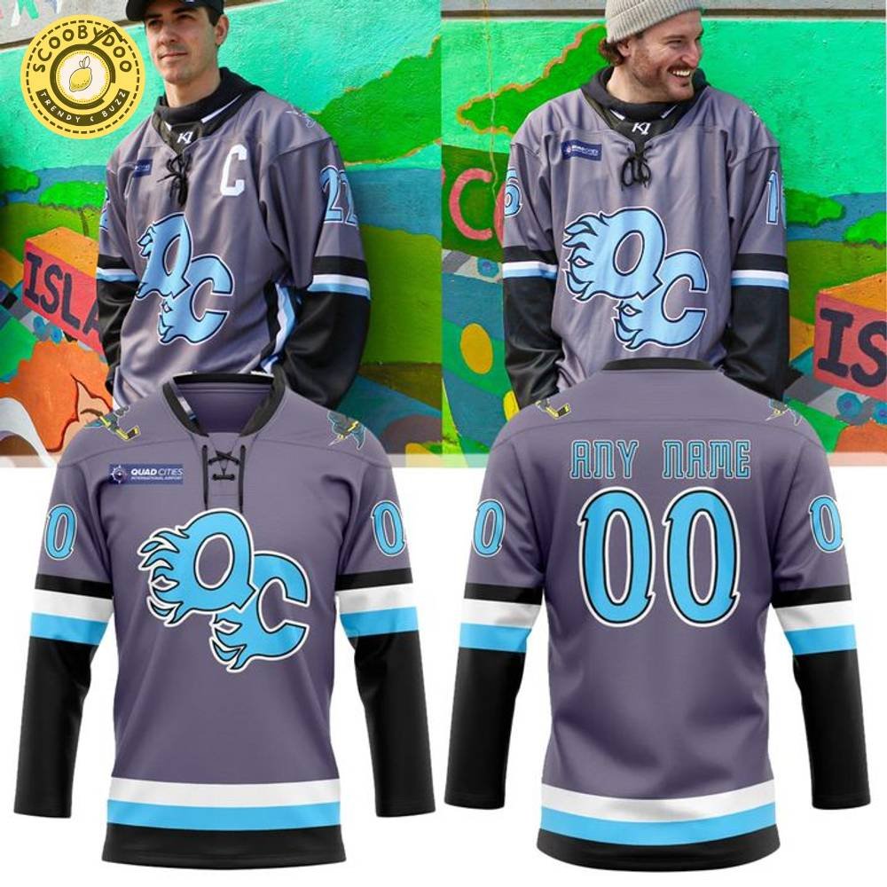 Quad City Storm Hockey Town QC Hockey jersey 2025 Quad City Storm Hockey Town QC Hockey jersey 2025