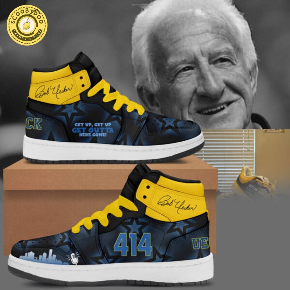 Remembrance Bob Uecker Get Up Get Outta Here Gone Limited Edition AJ1 Shoes Remembrance Bob Uecker Get Up Get Outta Here Gone Limited Edition AJ1 Shoes