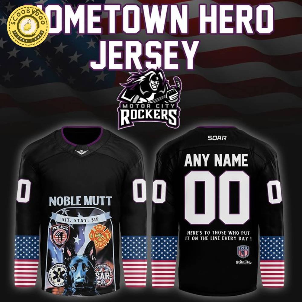 Rockers x Home Town Hero Hockey Jersey 2025 Limited Edition Rockers x Home Town Hero Hockey Jersey 2025 Limited Edition