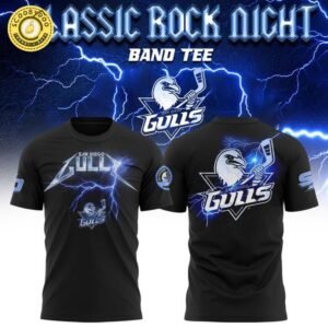 San Diego Gulls Classic Rock Night T-shirt 2025