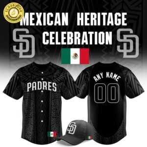 San Diego Padres x 2025 Mexican Heritage Celebration Baseball Jersey