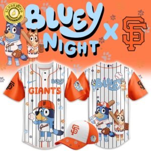 San Francisco Giants x Bluey Night 2025 Baseball Jersey