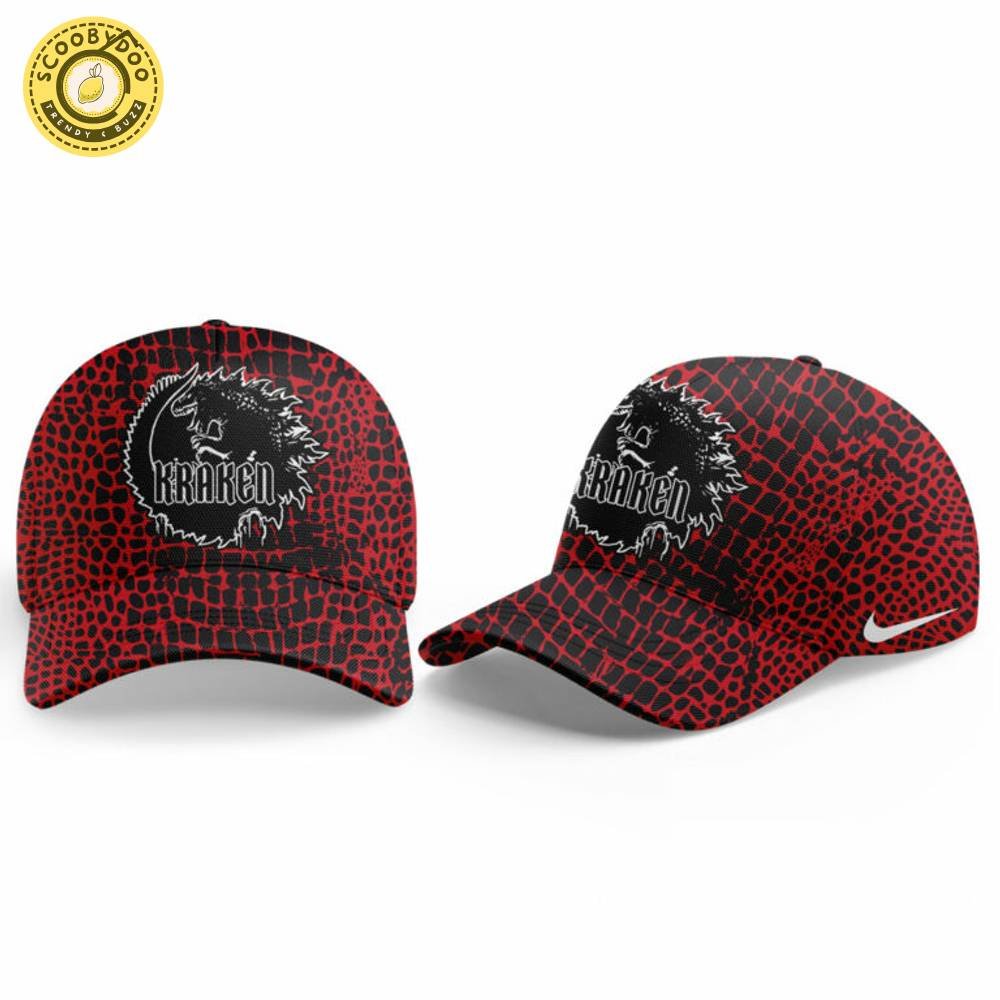 Seattle Kraken x Godzilla Cap 2025 Seattle Kraken x Godzilla Cap 2025