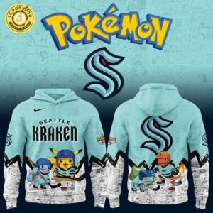 Seattle Kraken x Pokémon New Hoodie