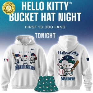 Seattle Mariners x Hello Kitty New Season Collection Hoodie 2025
