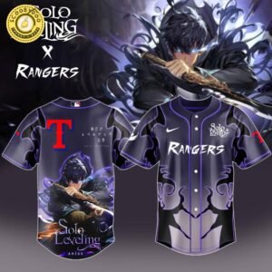 Texas Rangers x Solo Leveling Exclusive Baseball Jersey
