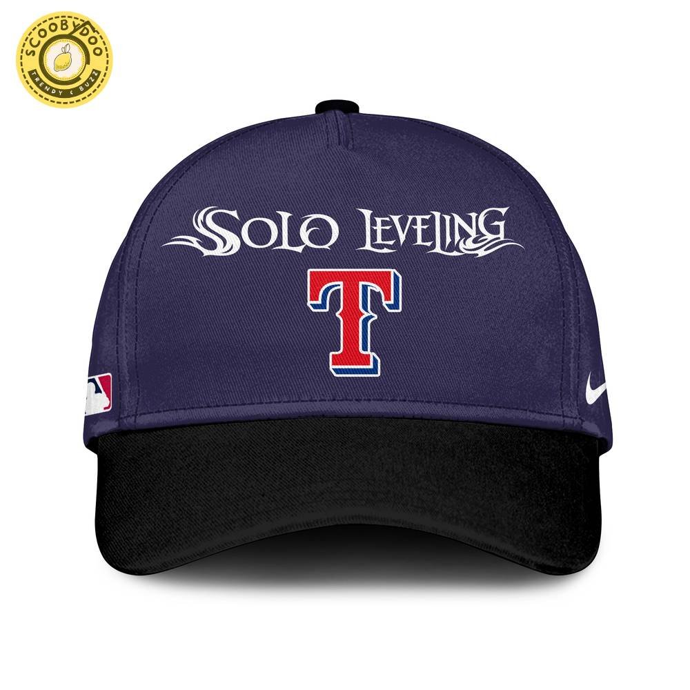 Texas Rangers x Solo Leveling Exclusive Cap Texas Rangers x Solo Leveling Exclusive Cap