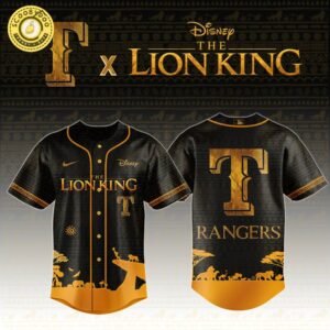 Texas Rangers x The Lion King Limited Edition Baseball Jersey