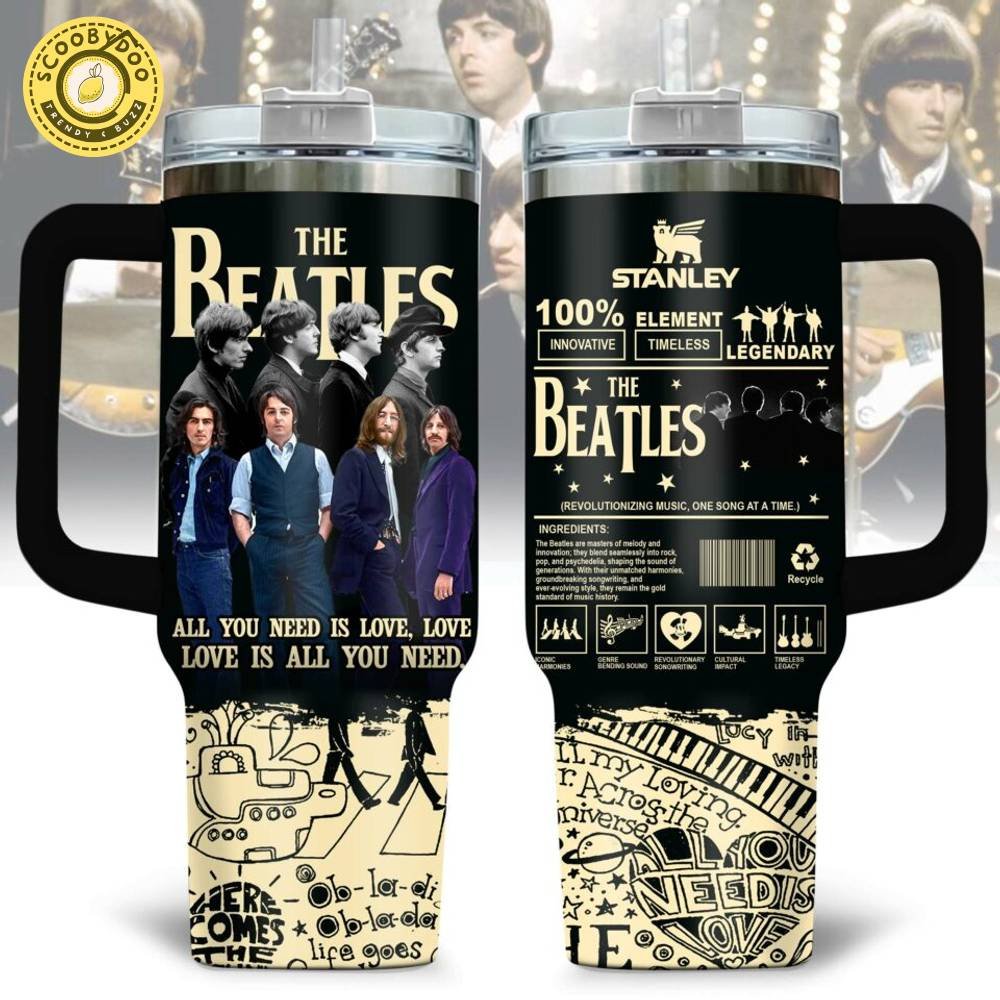 The Beatles Band Music All You Need is Love Tumbler The Beatles Band Music All You Need is Love Tumbler