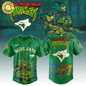 Toronto Blue Jays MLB x Ninja Turtles Baseball Jersey Editions Limited