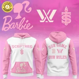 Toronto Sceptres PWHL x Barbie Limited Edition 2025 Hoodie