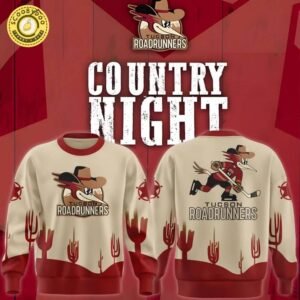 Tucson Roadrunners Country Night Limited Edition Sweatshirt 2025