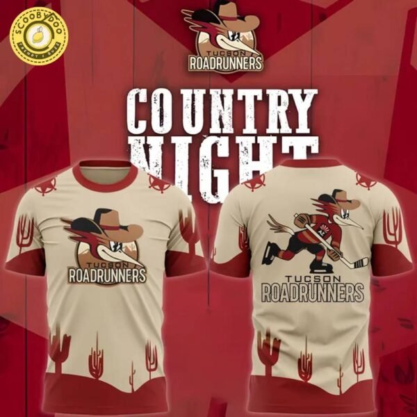 Tucson Roadrunners Country Night Limited Edition T-Shirt 2025