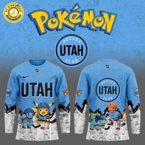 Utah Hockey x Pokémon New Hockey Jersey
