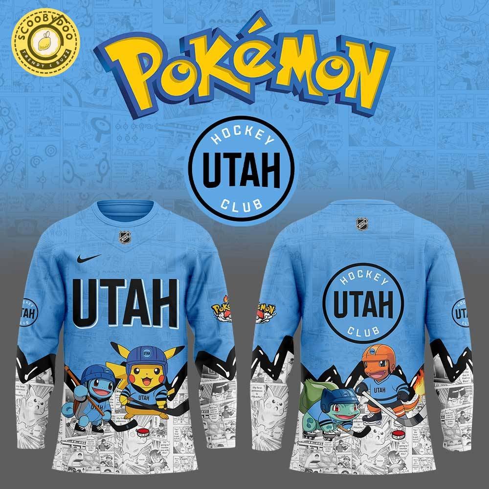 Utah Hockey x Pokémon New Hockey Jersey Utah Hockey x Pokémon New Hockey Jersey