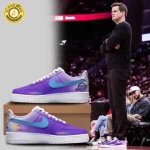 Utah Jazz Limited Edition AF1 Sneakers 2025