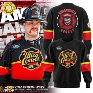 Utica Comets x Fire Department Sweatshirt 2025