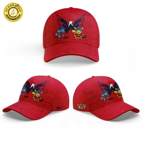 Washington Capitals x Pokémon New Cap