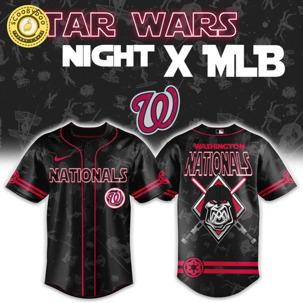 Washington Nationals x Star Wars Night 2025 Baseball Jersey Washington Nationals x Star Wars Night 2025 Baseball Jersey