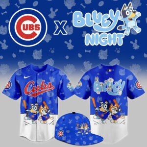 Chicago Cubs 2025 Bluey Night Limited  Baseball Jersey