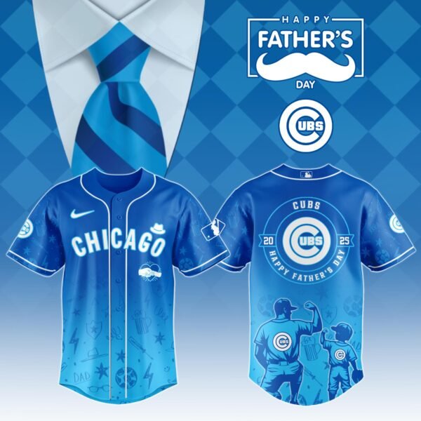Chicago Cubs 2025 Father’s Day Jersey – Official Baseball Fan Gear