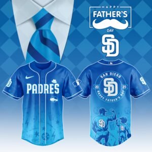San Diego Padres 2025 Father’s Day Jersey – MLB Limited Fan Shirt