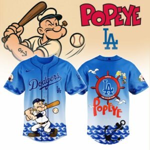 Los Angeles Dodgers MLB x Popeye Jersey Editions Limited 2025
