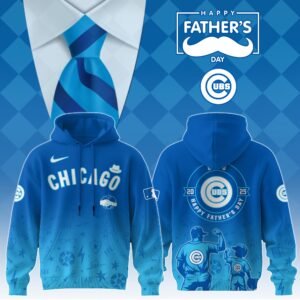 Chicago Cubs 2025 Father’s Day Hoodie – Baseball Dad Gift Edition
