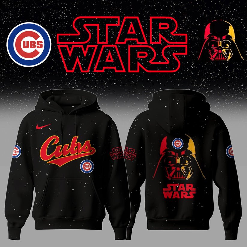 Chicago Cubs x Stars Wars Night Hoodie Editions Limited Chicago Cubs x Stars Wars Night Hoodie Editions Limited