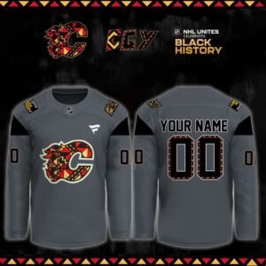 Calgary Flames Black History Month Hockey Jersey