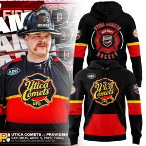 Utica Comets x Fire Department Hoodie 2025