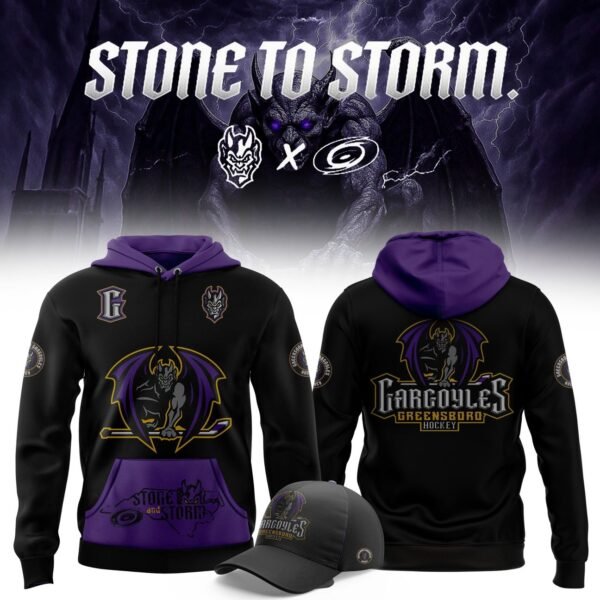 “Stone to Storm” New 2025 Special Hoodie in Black