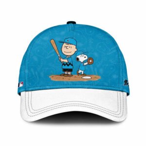 Miami Marlins MLB “75th Anniversary of Peanuts” Snoopy Special Edition Jersey 2025