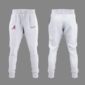 Alabama Softball White Hoodie 2025