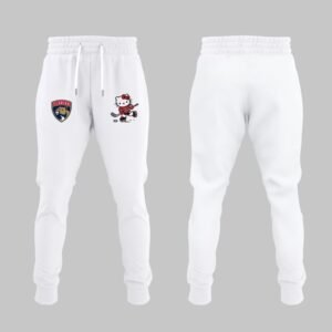 Florida Panthers x Hello Kitty Red Hoodie 2025 Limited Edition