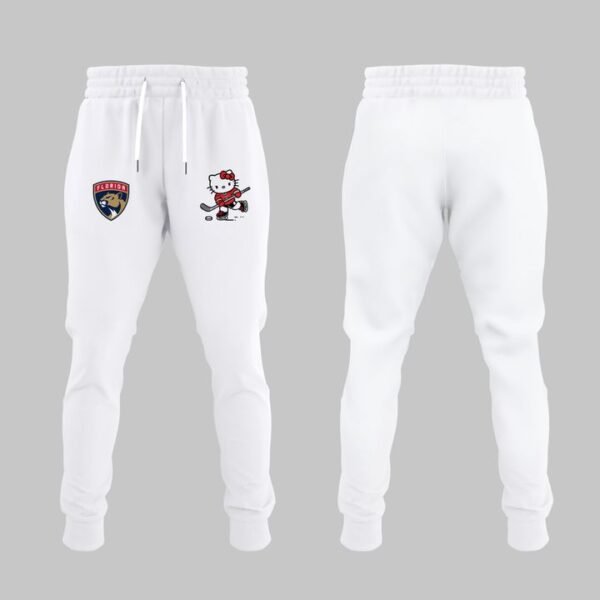 Florida Panthers x Hello Kitty Red Hoodie 2025 Limited Edition