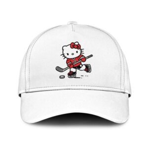 Florida Panthers x Hello Kitty Red Hoodie 2025 Limited Edition