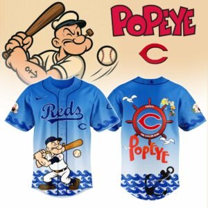 Cincinnati Reds MLB x Popeye Jersey Editions Limited 2025