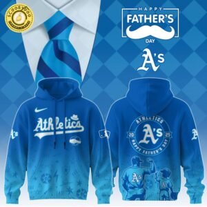 Athletics 2025 Father’s Day Hoodie – Special Baseball Gift Edition