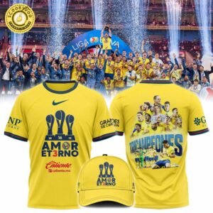 Club America Tri-Champion Limited Edition Shirt – Liga MX Victory Tee