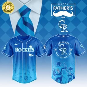 Colorado Rockies 2025 Father’s Day Jersey – MLB Fan Shirt 2025