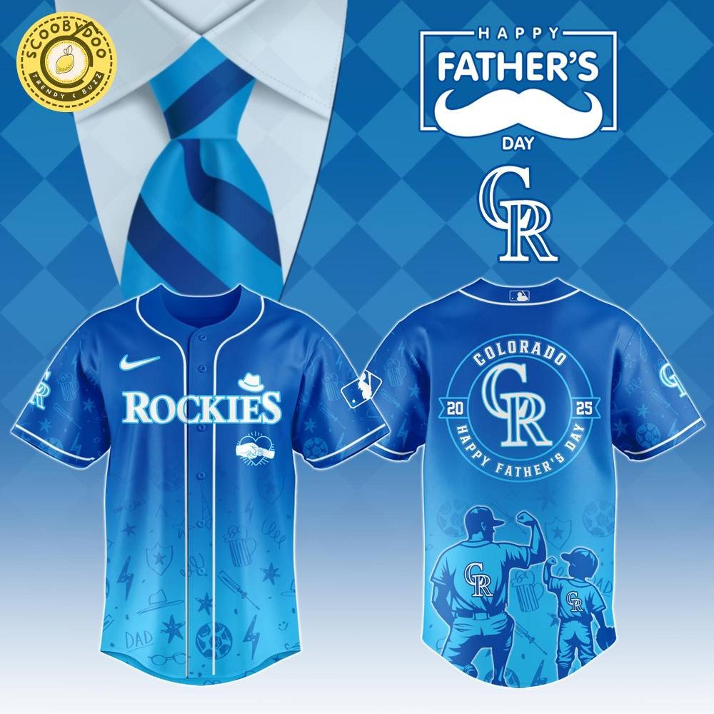 Colorado Rockies 2025 Father’s Day Jersey – MLB Fan Shirt 2025 Colorado Rockies 2025 Father’s Day Jersey – MLB Fan Shirt 2025