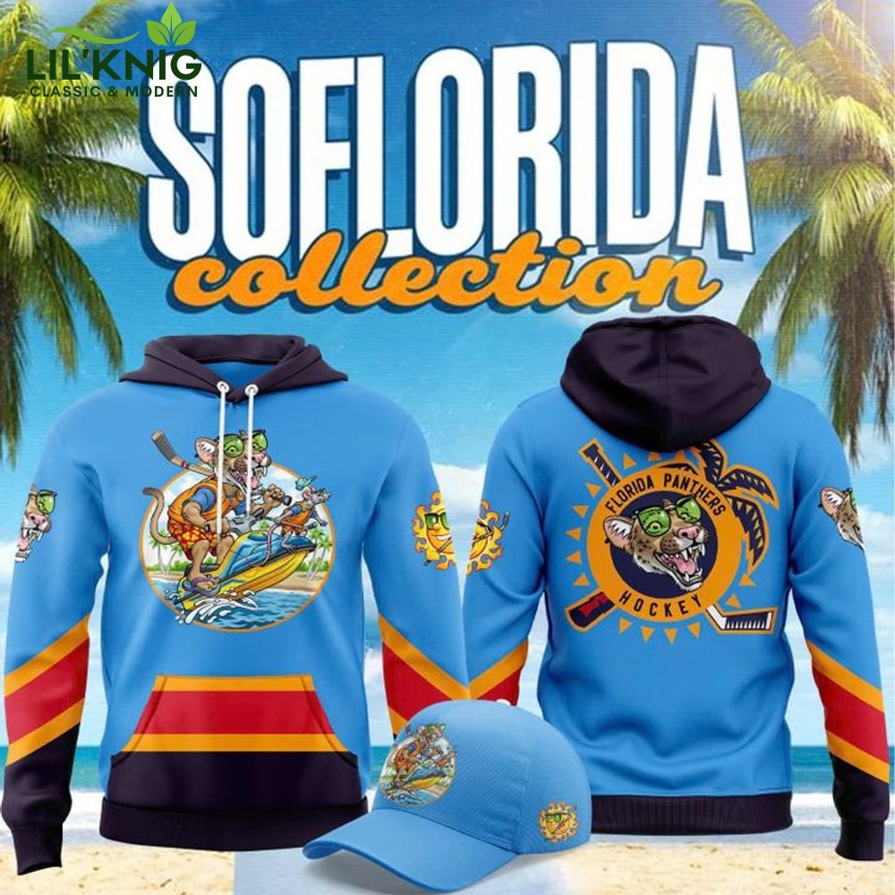 Florida Panthers SoFlorida Collection Limited Hoodie Florida Panthers SoFlorida Collection Limited Hoodie